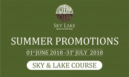 [PROMOTION - SKY LAKE] Cập nhật bảng giá khuyến mại tháng 6 và 7 sân Sky Lake