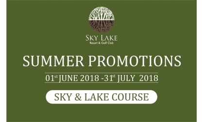  [PROMOTION - SKY LAKE] Cập nhật bảng giá khuyến mại tháng 6 và 7 sân Sky Lake