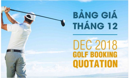  [INTERGOLF - Promotion] Price list of booking TeeTimes December, 2018 골프장 가격표