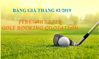 [INTERGOLF - Khuyến mại - PROMOTION]  BẢNG GIÁ ĐẶT GIỜ CHƠI GOLF THÁNG 02/2019 - FEB 2019 InterGolf Booking Quotation