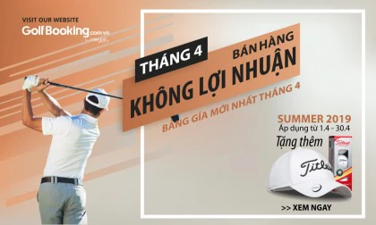 Khuyến mại đặc biệt booking tháng 04/2019 - Promotion April 2019
