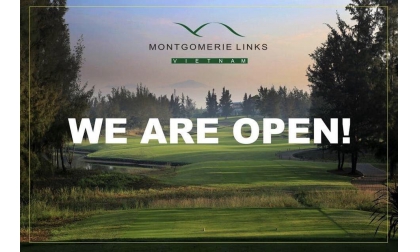  Sân golf  Montgomeries Link Mở cửa trở lại