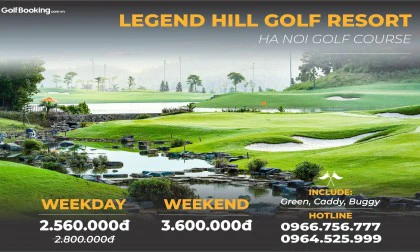 Legend Hill Golf Resort - Sân golf nằm trong lòng đất Thánh