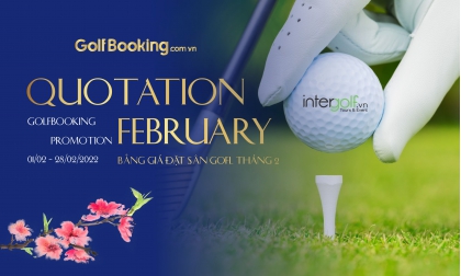Promotion Quotation Golf Booking February - Valentina's Day 2022