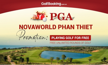 Playing golf for free - PGA NovaWorld Phan Thiet