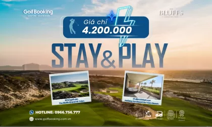 STAY & PLAY – KỲ NGHỈ GOLF ĐẲNG CẤP TẠI HỒ TRÀM CHỈ VỚI 4.200.000Đ! 