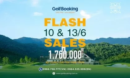 FLASH SALE CHỚP NHOÁNG TẠI SÂN GOLF THANH LANH CÙNG INTERGOLF!