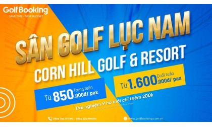 CORN HILL GOLF & RESORT – NEW RATES, LIGHT ON YOUR WALLET, HARD TO RESIST!